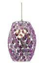 Lampa wisząca Corn 1xE27 fioletowy 20 cm