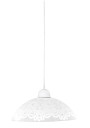 Bilbao pendant light 1xE27 white 30 cm