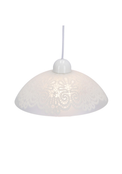 Bilbao pendant light 1xE27 white 30 cm - product image 1