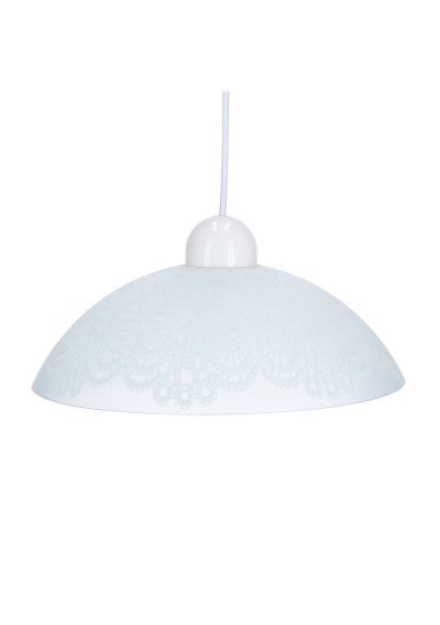Lampa wisząca Bilbao 1xE27 biały 30 cm - zdjęcie produktu 2