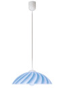 Kamila pendant light 1xE27 blue 34 cm