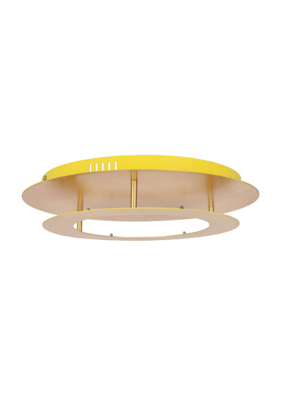 Lampa sufitowa Merle 18 W LED 3000 K złoty 40 cm - zdjęcie produktu 6