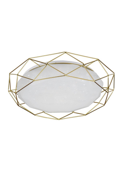 Lampa sufitowa Sven 24 W LED 3000 K złoty 43 cm