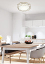 Sven ceiling light 24 W LED 3000 K gold 43 cm - product image 3