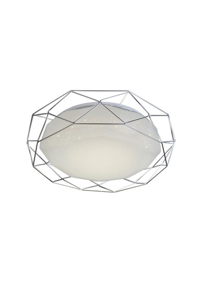 Sven ceiling light 16 W LED 3000 K chromee 43 cm