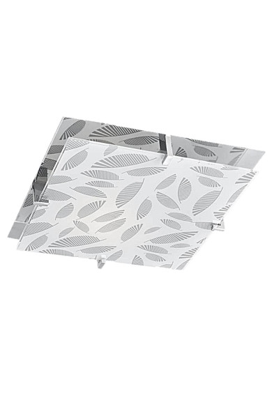 Plafon Fikus 1xE27 chromowy 29,5 cm