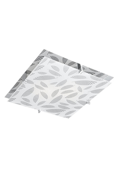 Plafon Fikus 2xE27 chromowy 36 cm