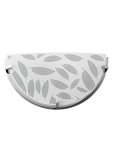 Plafon Fikus 1xE27 chromowy 29,5 cm