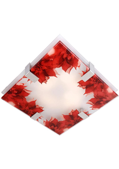 Rapsody ceiling light 2xE27 red 30 cm