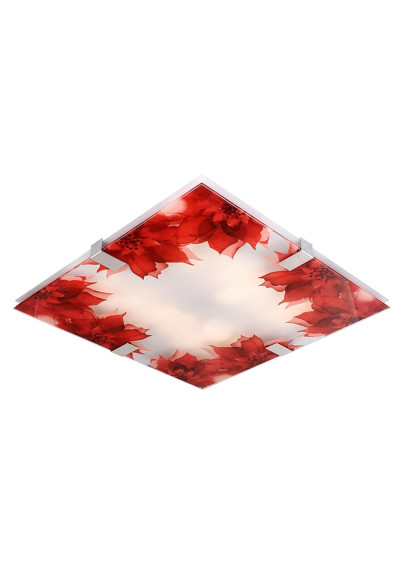 Rapsody ceiling light 3xE27 red 40 cm