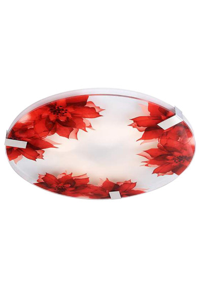 Rapsody ceiling light 9 W LED 6200 K red 31 cm