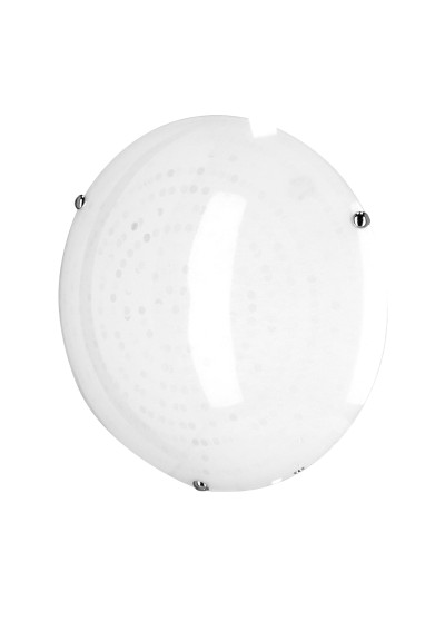 Circle ceiling light 10 W LED 6500 K white / chromee 30 cm - product image 1