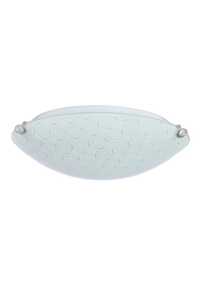 Sesi ceiling light 1xE27 white / chromee 30 cm