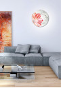 Spring ceiling light 2xE27 red 40 cm - product image 1