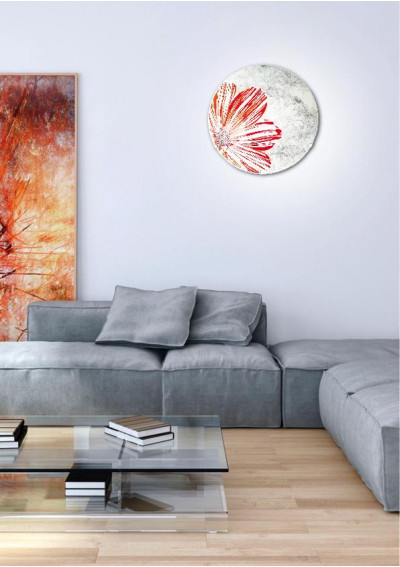 Spring ceiling light 2xE27 red 40 cm - product image 7
