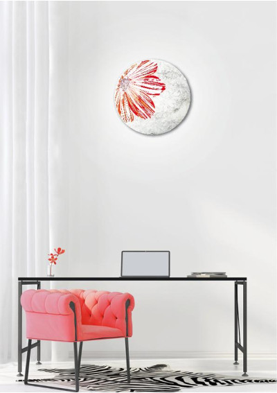 Plafon Spring 2xE27 czerwony 40 cm - zdjęcie produktu 8