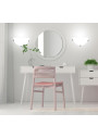 Plafon Sara 1xE27 chromowy + biały 30 cm - zdjęcie produktu 2