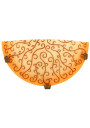 Oleander ceiling light 1xE27 gold 30 cm