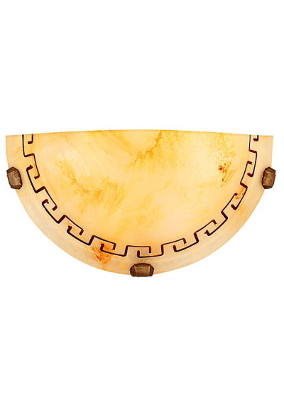 Grecki ceiling light 1xE27 patynowy 30 cm