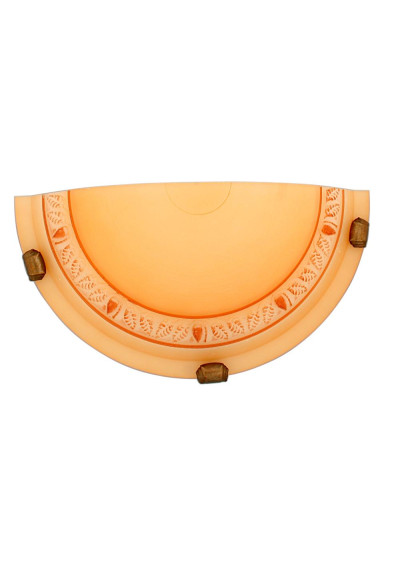 Plafon Tuly 1xE27 patynowy 30 cm