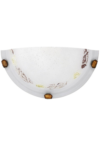 Róża ceiling light 1xE27 patynowy 30 cm