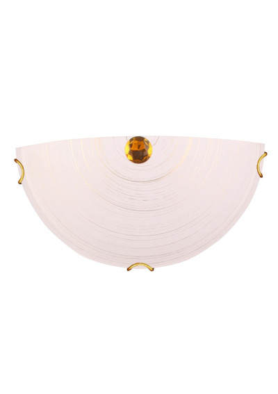 Plafon Mila 1xE27 złoty 30 cm