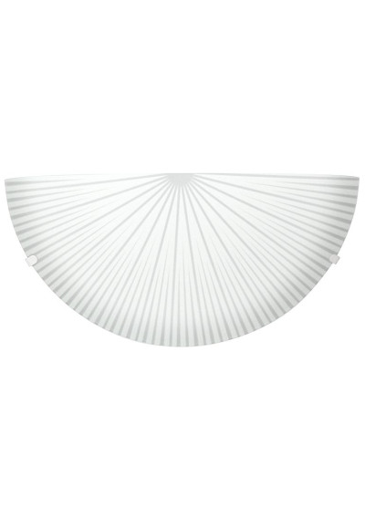 Radial ceiling light 1xE27 white 30 cm