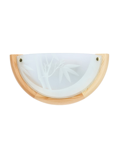 Bamboo ceiling light 1xE27 sosnowy 30 cm
