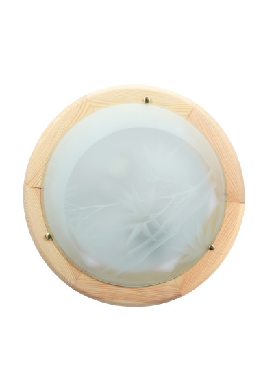 Bamboo ceiling light 1xE27 sosnowy 30 cm