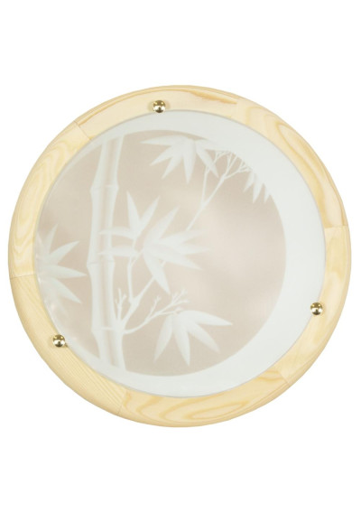 Plafon Bamboo 2xE27 sosnowy 40 cm