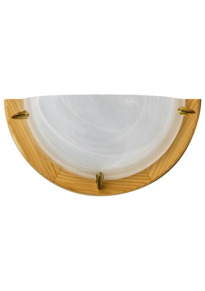 Duna ceiling light 1xE27 sosnowy 30 cm