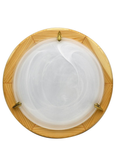 Duna ceiling light 1xE27 sosnowy 30 cm