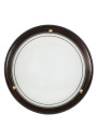 Drewno ceiling light 1xE27 wenge 30 cm