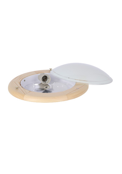 Plafon Plafon30 1xE27 sosnowy 30 cm - zdjęcie produktu 8