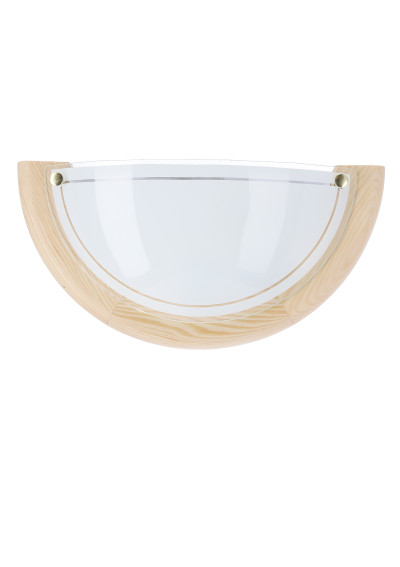 Plafon1/2 ceiling light 1xE27 sosnowy 30 cm - product image 1
