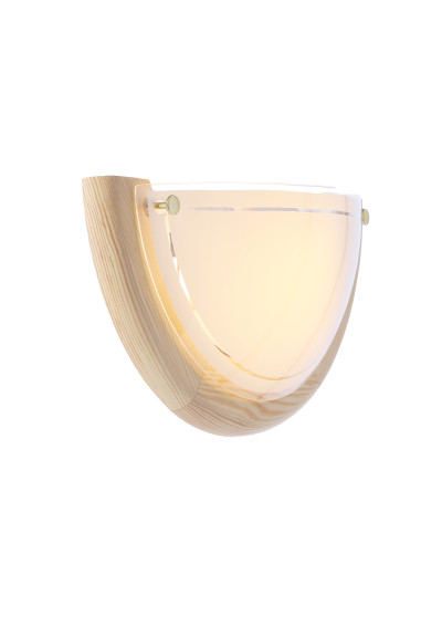 Plafon1/2 ceiling light 1xE27 sosnowy 30 cm - product image 4