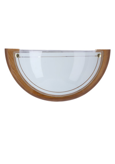 Plafon1/2 wall light 1xE27 dębowy 30 cm - product image 1