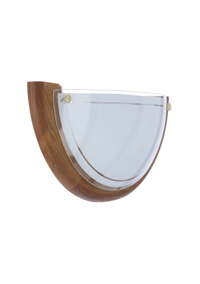 Lampa ścienna Plafon1/2 1xE27 dębowy 30 cm - zdjęcie produktu 2