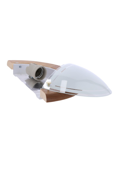 Lampa ścienna Plafon1/2 1xE27 dębowy 30 cm - zdjęcie produktu 6