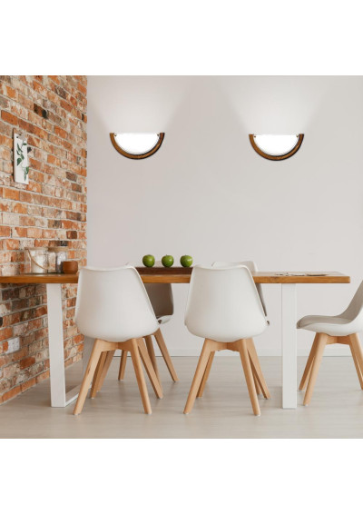 Plafon1/2 wall light 1xE27 dębowy 30 cm - product image 10