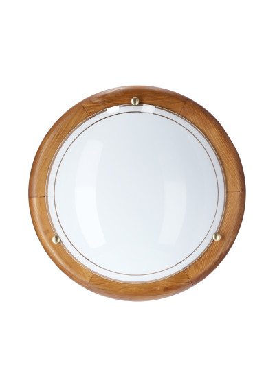 Plafon Plafon30 1xE27 dębowy 30 cm