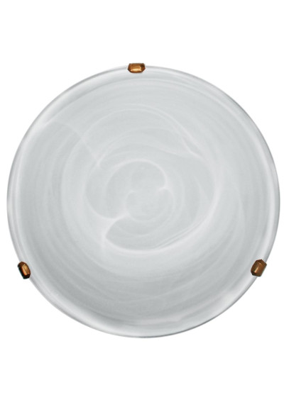 Duna ceiling light 2xE27 white 40 cm