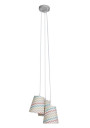 Lampa wisząca River 3xE27 biały 32 cm