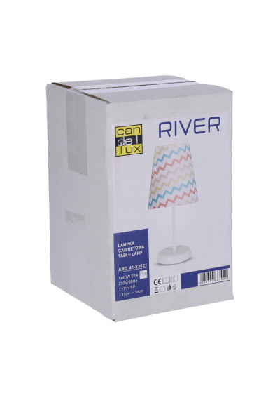 Lampa stołowa River 1xE14 14 cm - zdjęcie produktu 8
