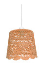 Nonna pendant light 1xE27 żółty 27 cm