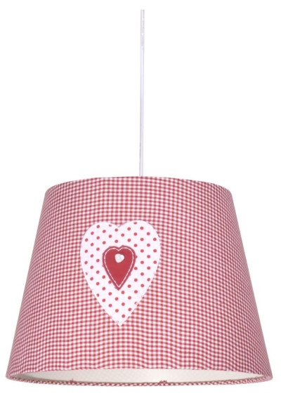 Lampa wisząca Sweet 1xE27 różowy 35 cm
