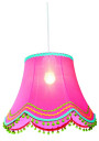 Arlekin pendant light 1xE27 pink 35 cm