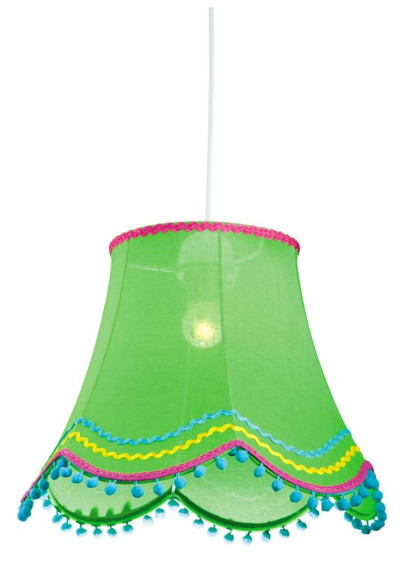 Arlekin pendant light 1xE27 green 35 cm