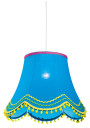 Arlekin pendant light 1xE27 blue 35 cm