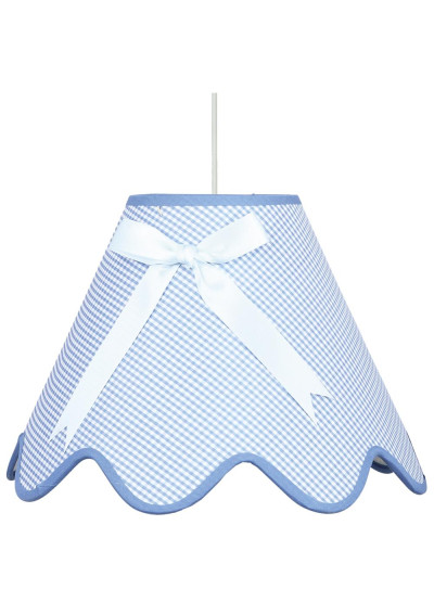 Lola pendant light 1xE27 blue 40 cm